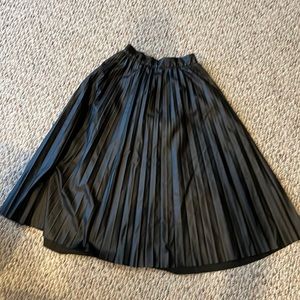 Chicwish faux leather midi skirt